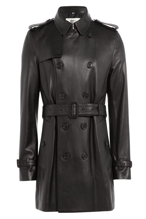 leather burberry trench|authentic burberry trench coats.